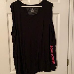 LulaRoe Strong 3xl Tank Girl Power